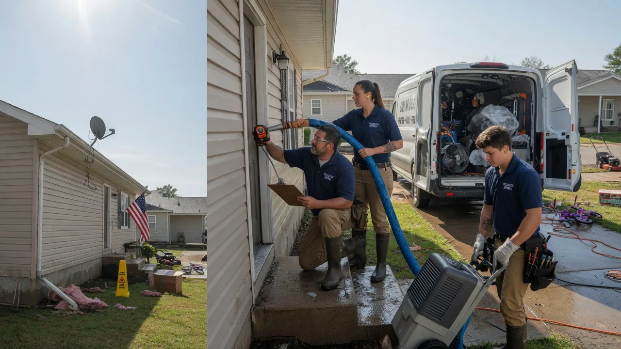 Ceiling Water Damage Restoration in Calhoun, GA near me